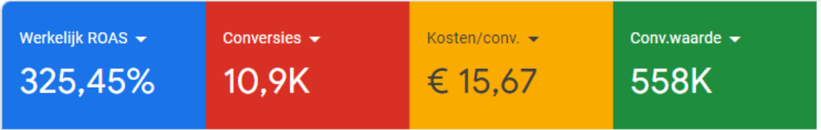 Groei met Google Ads: ROAS, conversies en conversiewaarde